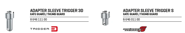 Leki Trigger 3D hand guard Adapter