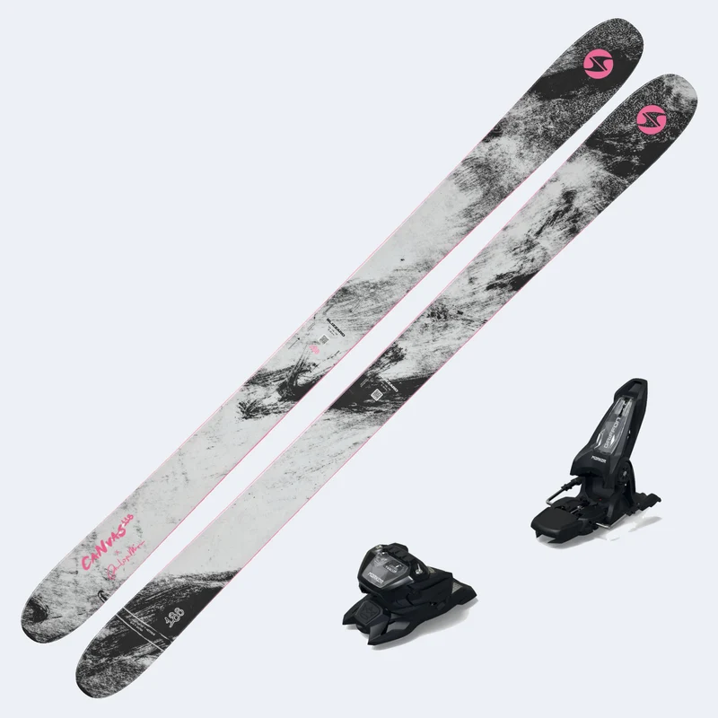 2027 Blizzard Canvas 118 Skis with Marker Griffon 13 ID Bindings