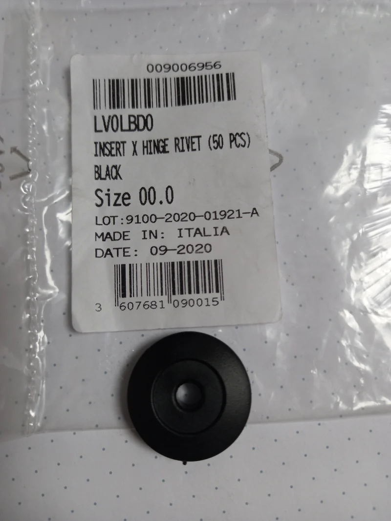 Lange Insert for internal Rivet