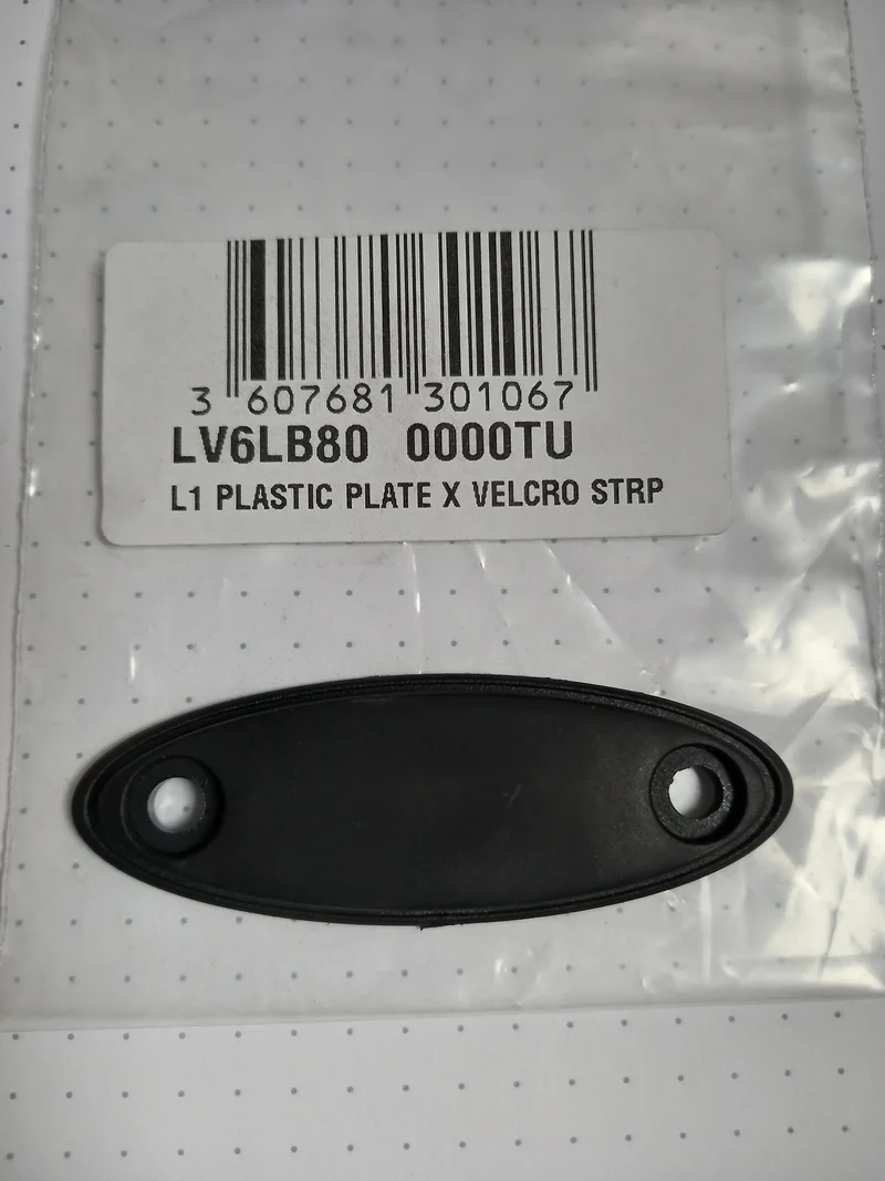 Lange Velcro Strap plate