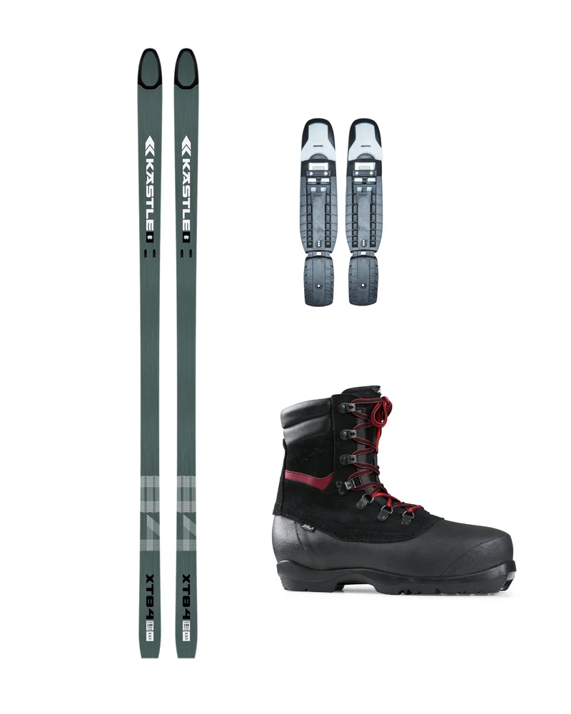 PAKET – XT84 Crown X-Skin Edgeless med BC-bindning och Pjäxor