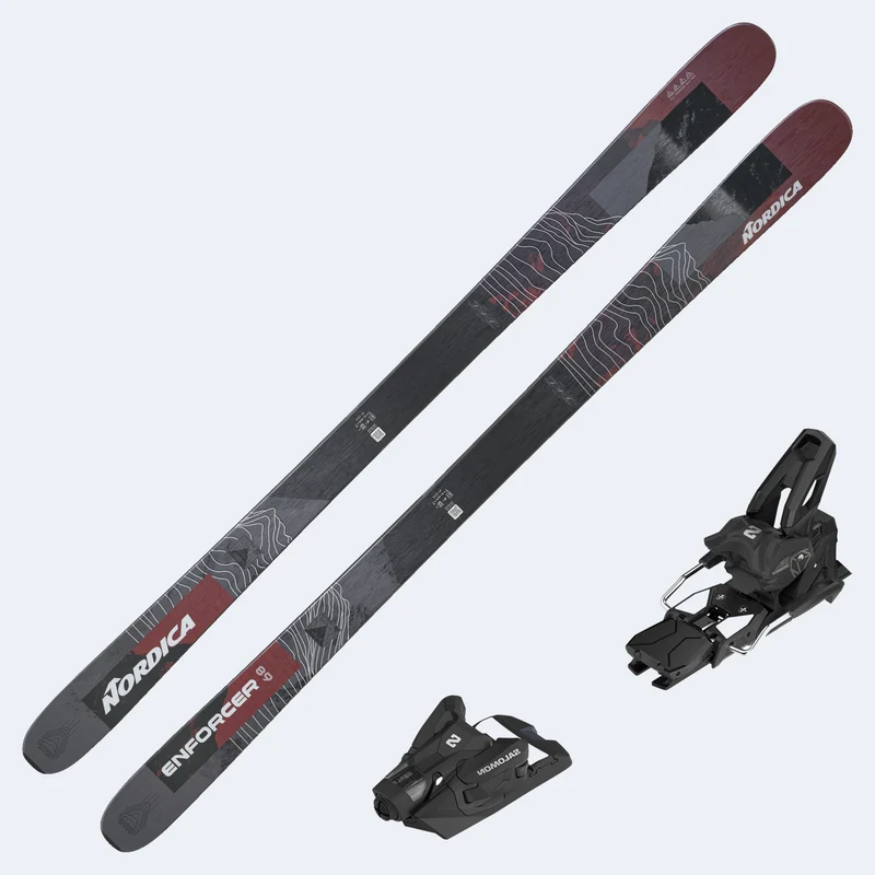 2027 Nordica Enforcer 89 Skis with Salomon Strive 14 GW Bindings