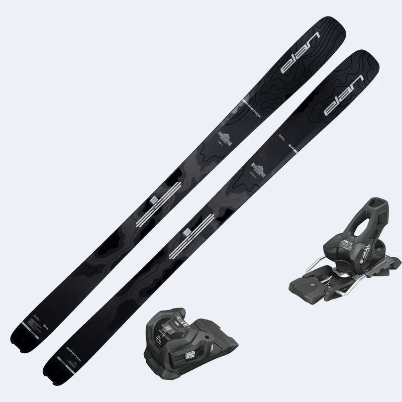 2027 Elan Ripstick 94 W Black Edition Women's Skis with Tyrolia Attack LYT 11 GW Bindings