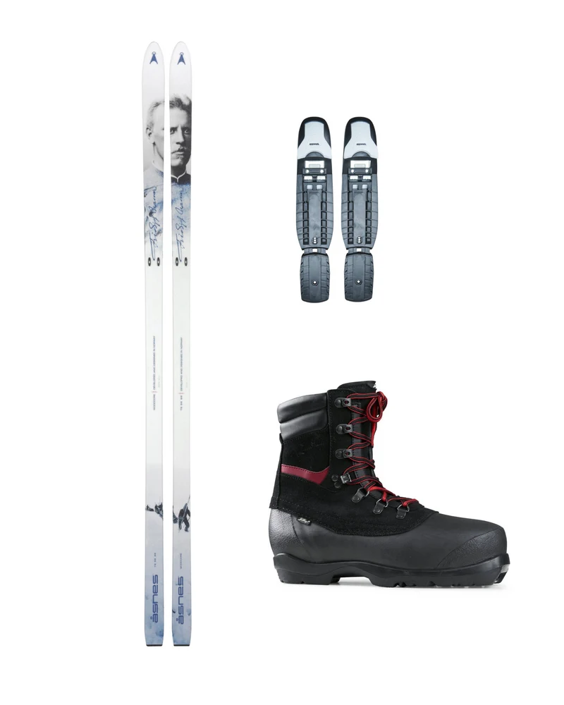 PAKET – NANSEN BC SKI WL/FL med BC-bindning och Pjäxor