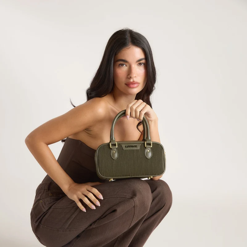 Annika Bowling Bag - Olijf