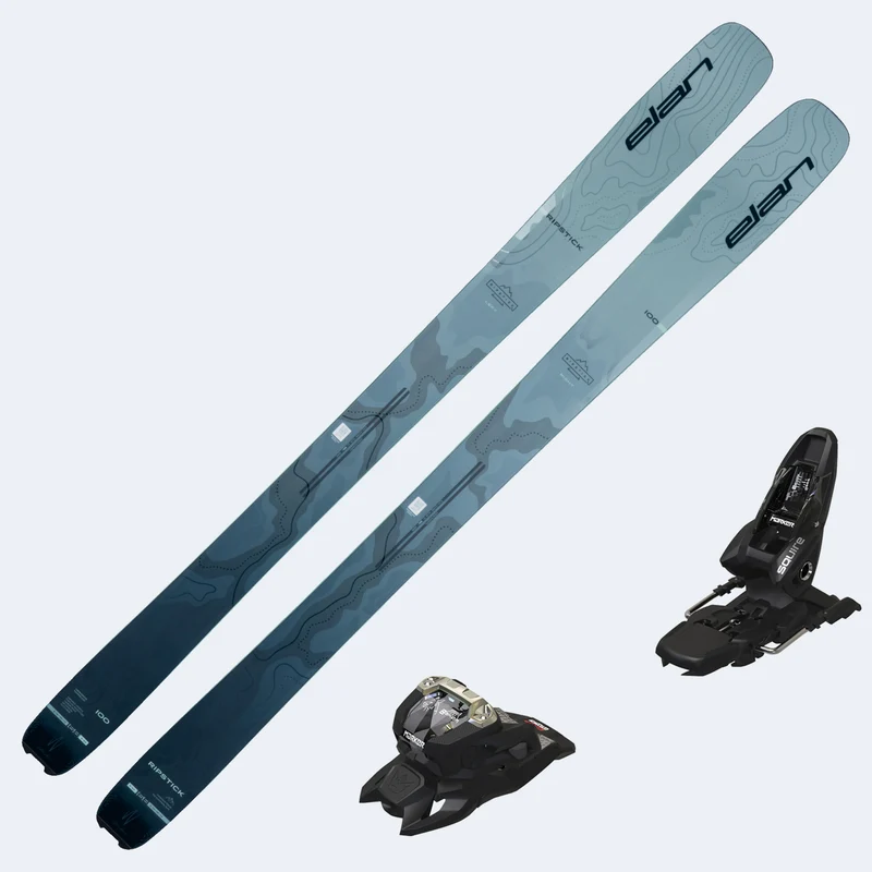 2027 Elan Ripstick 100 W Women's Skis with Marker Squire 11 Bindings