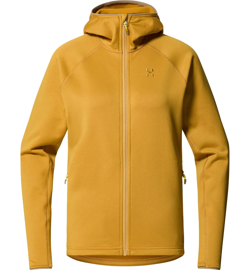 Magma Mid Hood Women (Dam) - skön powerfleece med huva
