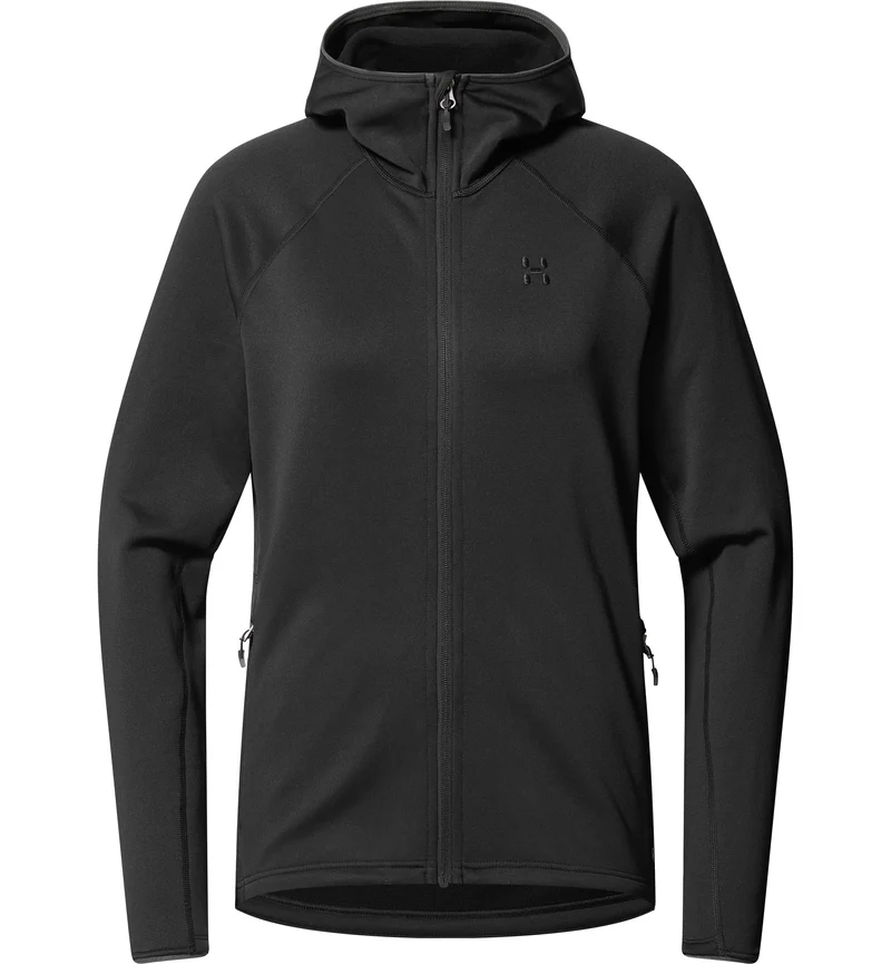 Magma Mid Hood Women (Dam) - skön powerfleece med huva