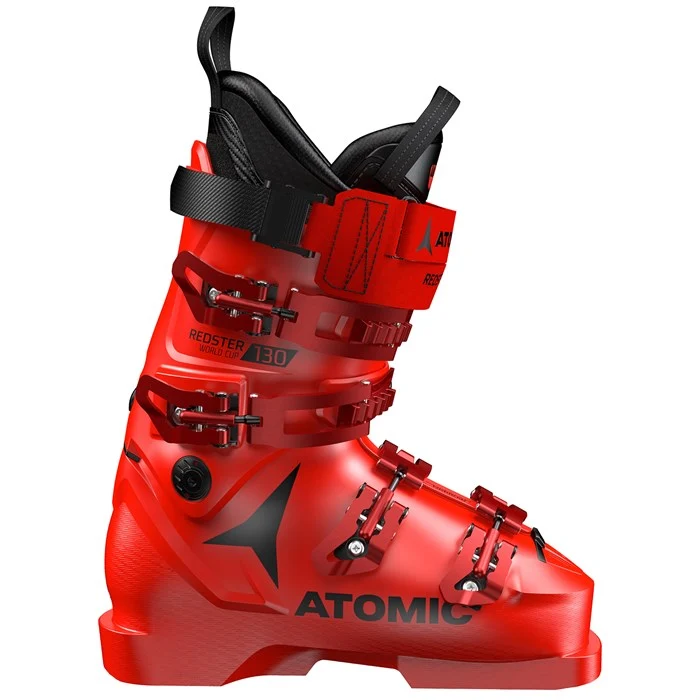 ATOMIC Dual strap LH/RH 55mm Long red straps for boot