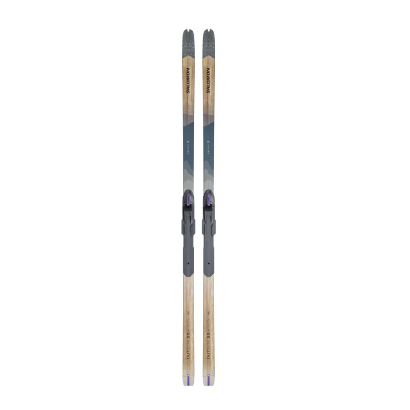 SALOMON Outside 65 Grip w/BC Outside cross country ski set