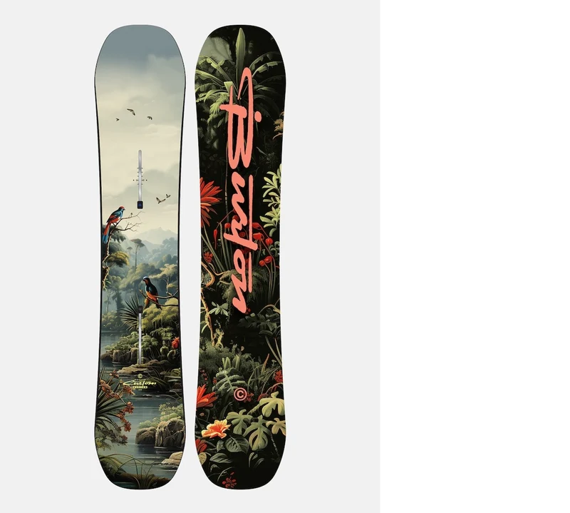BURTON snowboard Kids Custom Smalls jungle