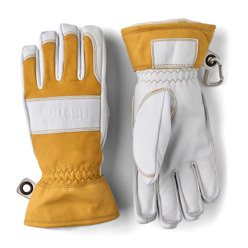 Fält Guide Glove - rejäl friluftshandske i skinn med foder av ull