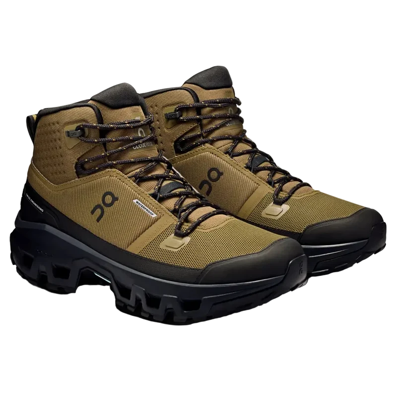 ON shoes Cloudrock Mid WP hunter/black