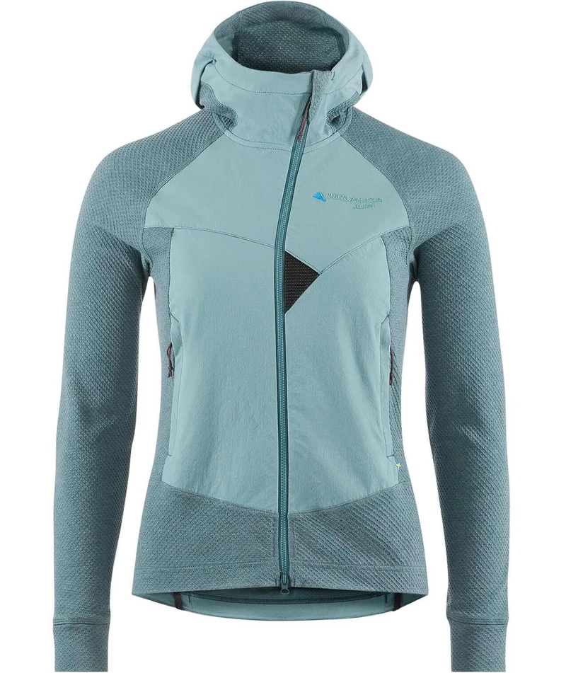 Hugin Zip Hoodie W's - Fleecetröja med vindtät front