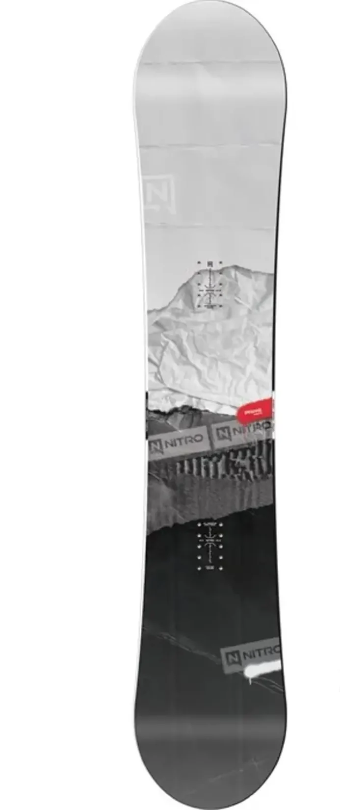 NITRO snowboard Prime Raw Rental