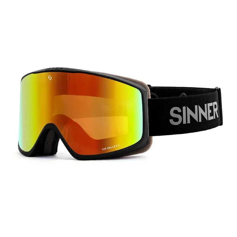 Sin Valley S Matt Black Orange Oil