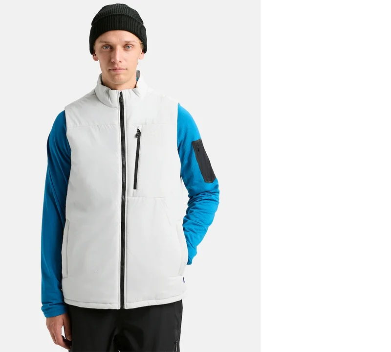 BURTON AK Helium Insulated Vest cloud grey