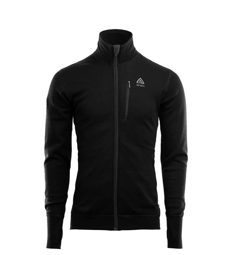 Doublewool Jacket M (Herr) - varm underställströja i merinoull