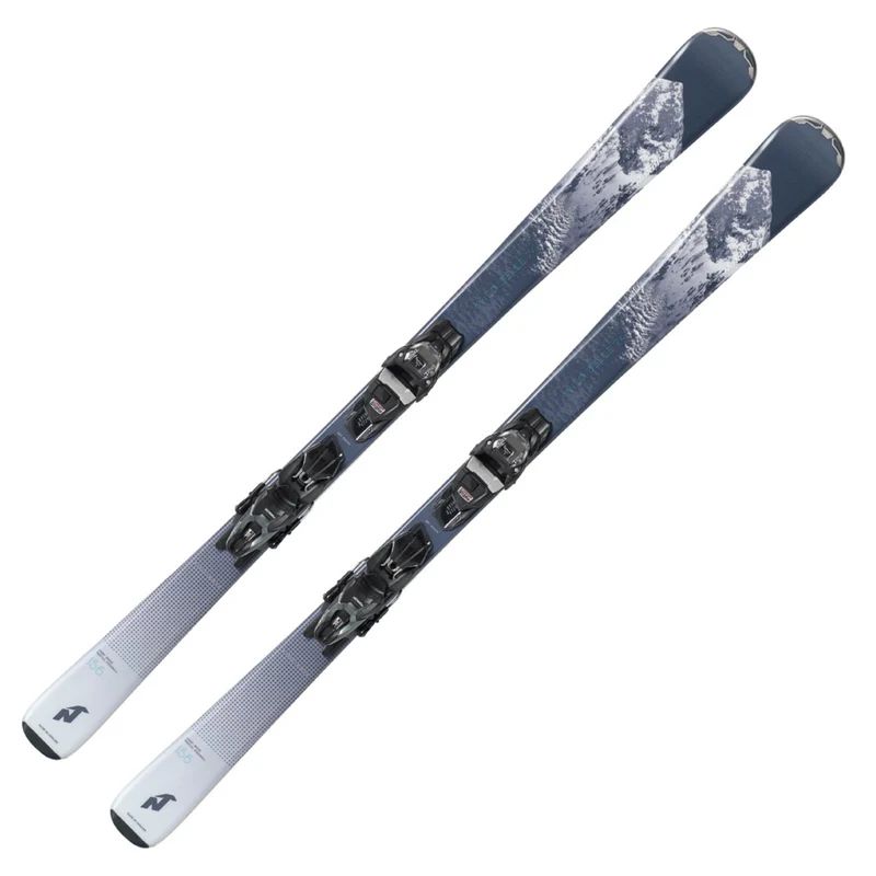 2023 Nordica Wild Belle 74 Women's Skis w/ TP2 Compact 10FDT Bindings