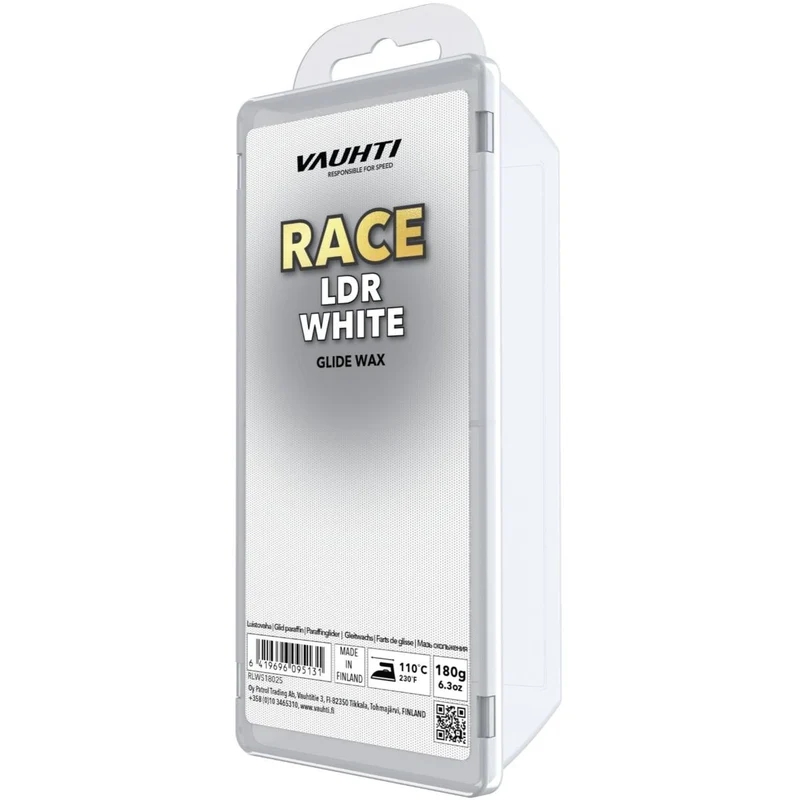 VAUHTI glide wax Race LDR White 180g