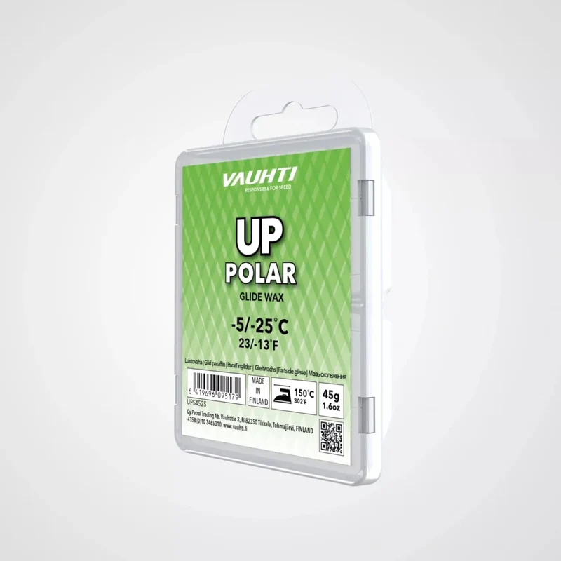 VAUHTI glide wax UP Polar -5/-25 45g