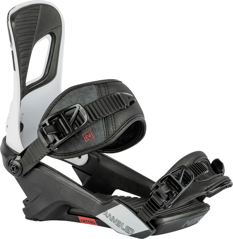 NITRO bindings Rambler Raw black/white/red