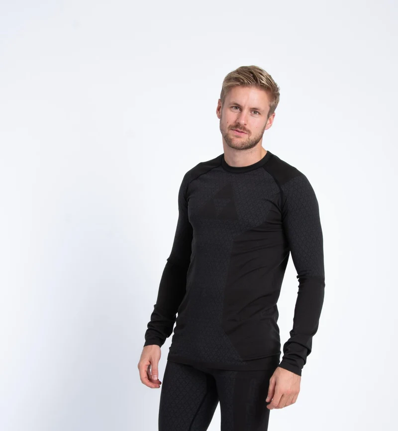 Seamless Baselayer Longsleeve Men (Herr) - Sömlös Underställströja för Optimal Komfort