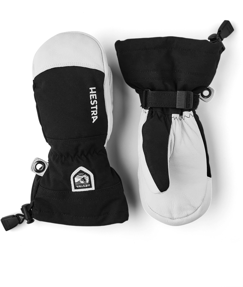 Army leather heli ski Junior mitt