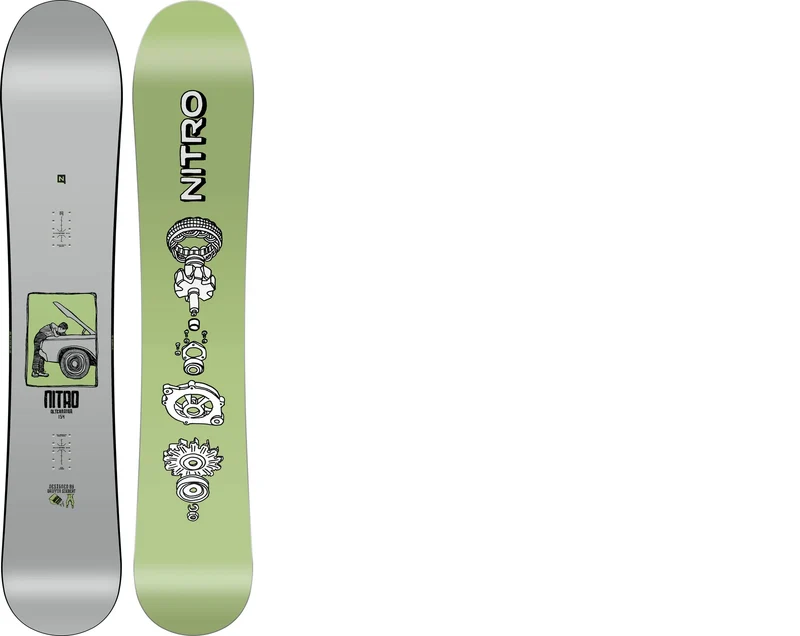 NITRO Alternator green/grey snowboard