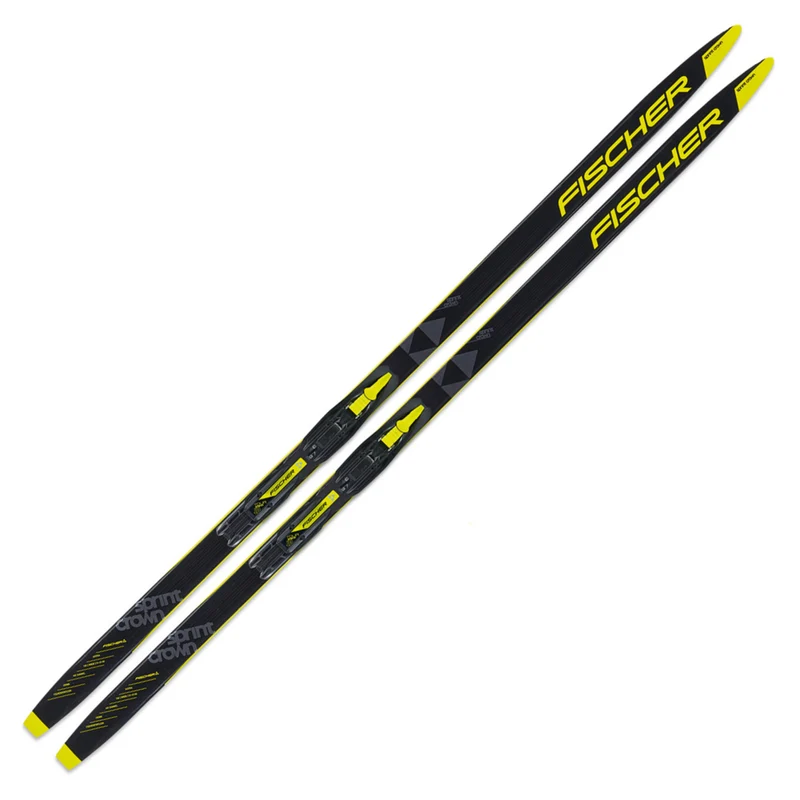 2023 Fischer Junior Sprint Crown Cross-country Skis w/ Tour Junior Bindings