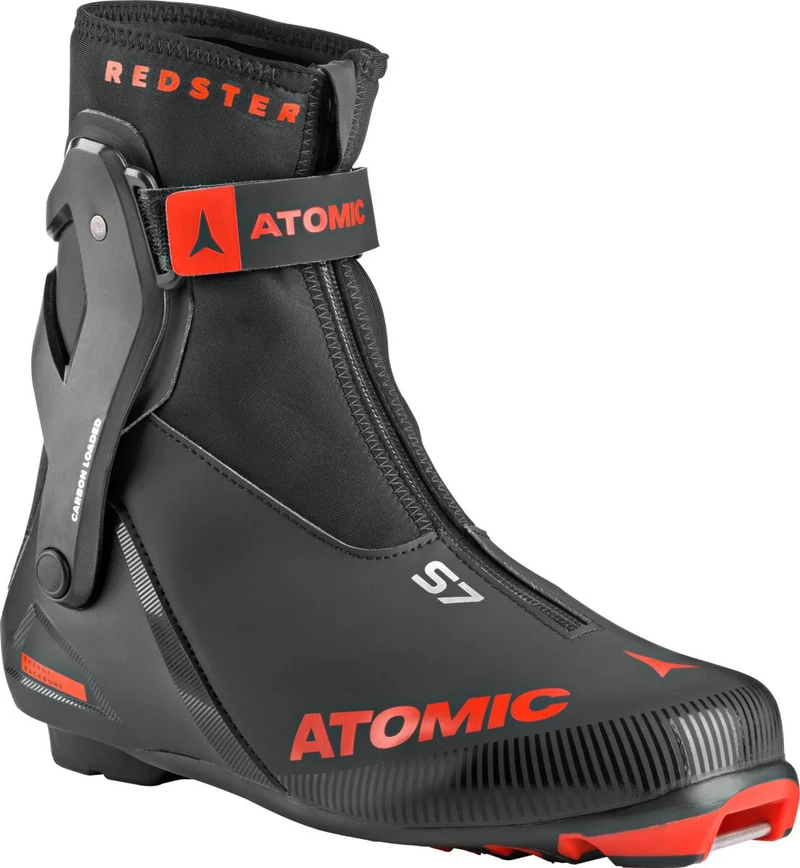 ATOMIC cross country skiing boots Redster S7 Prolink black/red
