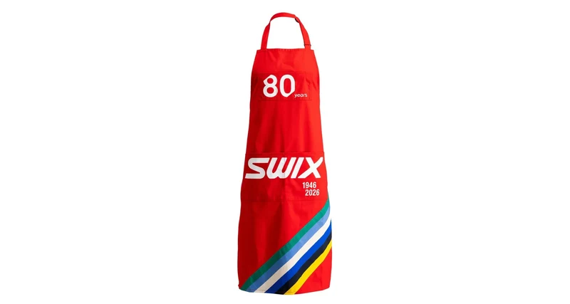 SWIX Apron 80th Anniversary red