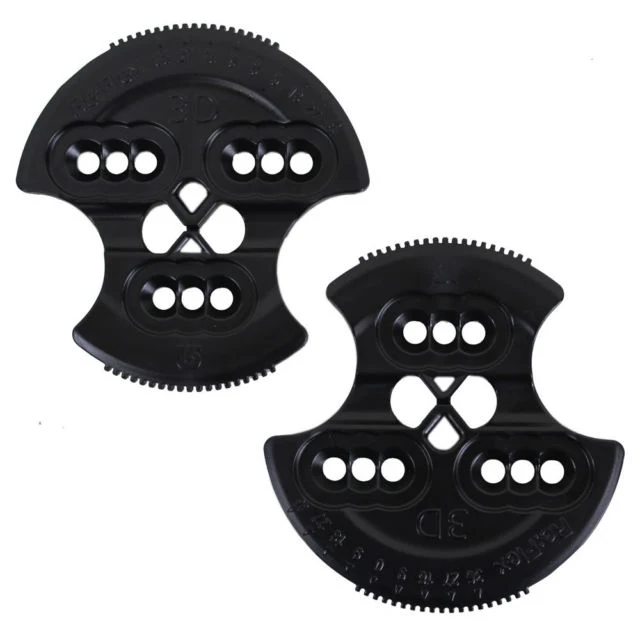 BURTON 3D hinge disc black pair