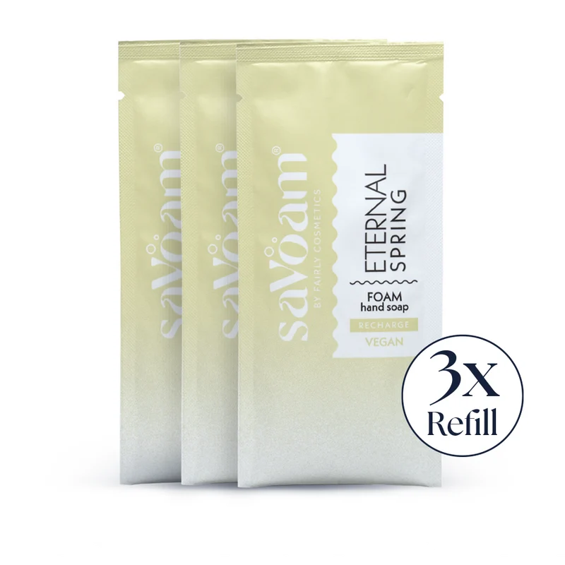 SaVoam Eternal Spring Handzeep Sachets Navul 25,5 gram