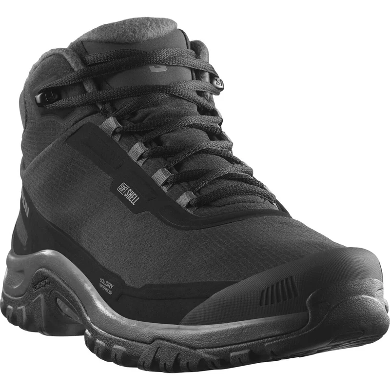 SALOMON shoes Shelter WP black/asphalt/castlerock