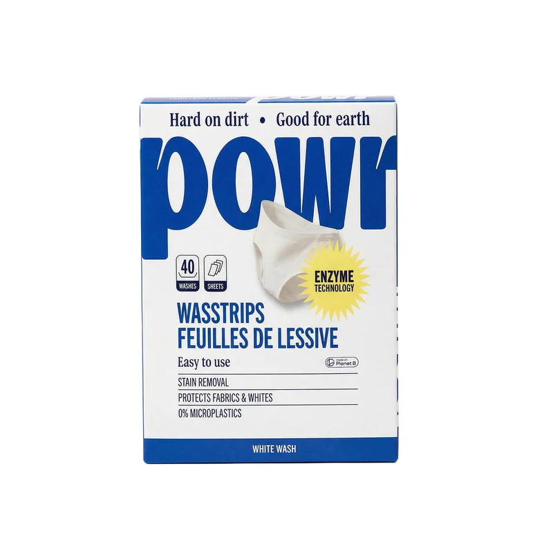 Powr Wasstrips Witte Was 60 gram