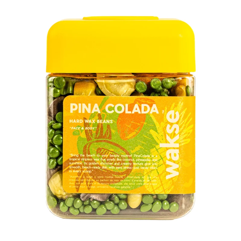 Hard Wax Beans Pina Colada Shaped Large