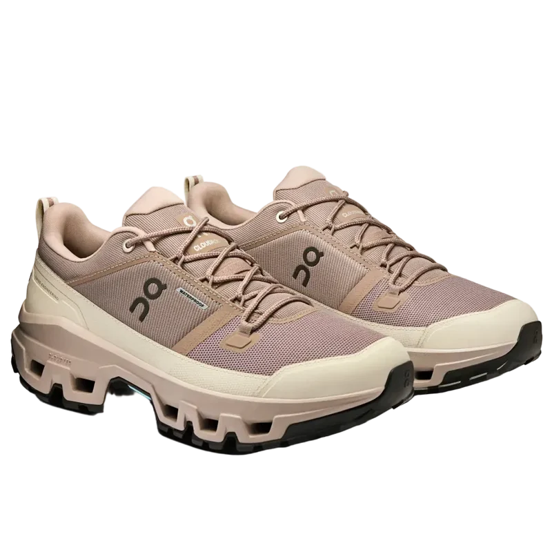 ON shoes Cloudrock Low WP W cinder/fog
