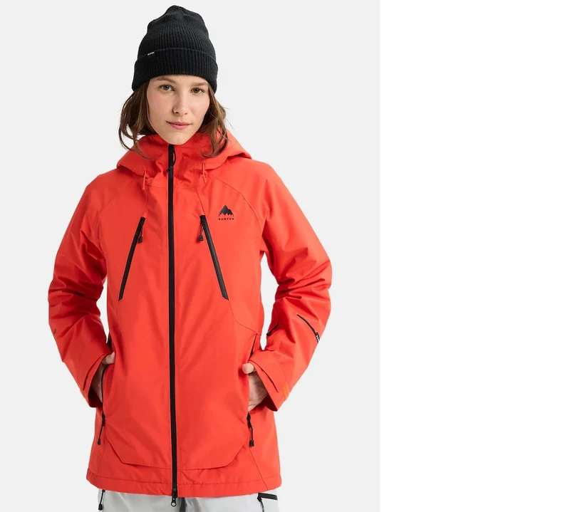 BURTON jacket WMS Gore Reserve Ins fiesta red