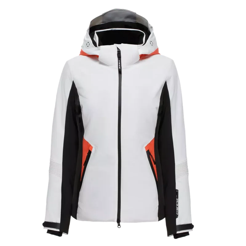 DAINESE jacket Speed Demon Lab Domeair Pro WMN white/stretch limo/coral