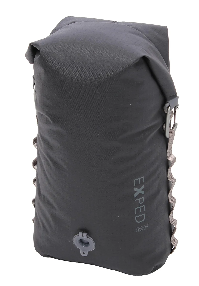 Fold-Drybag Endura 15 - Robust, vattentät packpåse med rullstängning och kompressionsventil