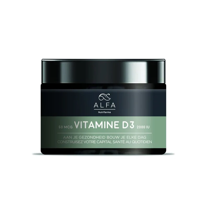 Alfa Vitamine D3 - 2000 Iu 120 softgels