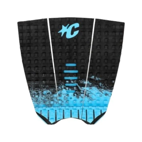 Tail Pad Mick Fanning Black Fade Cyan