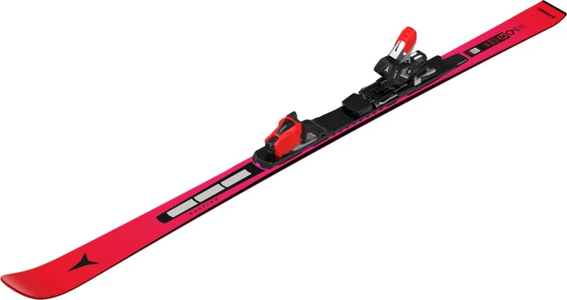 ATOMIC alpine skis with bindings Redster FIS G9 RVSK S J-RP3 red/violet w/NY Icon 12