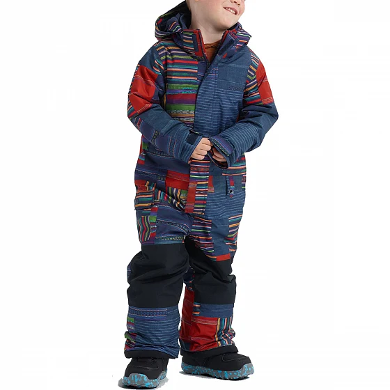 BURTON overall MS Gore Striker blue/multi