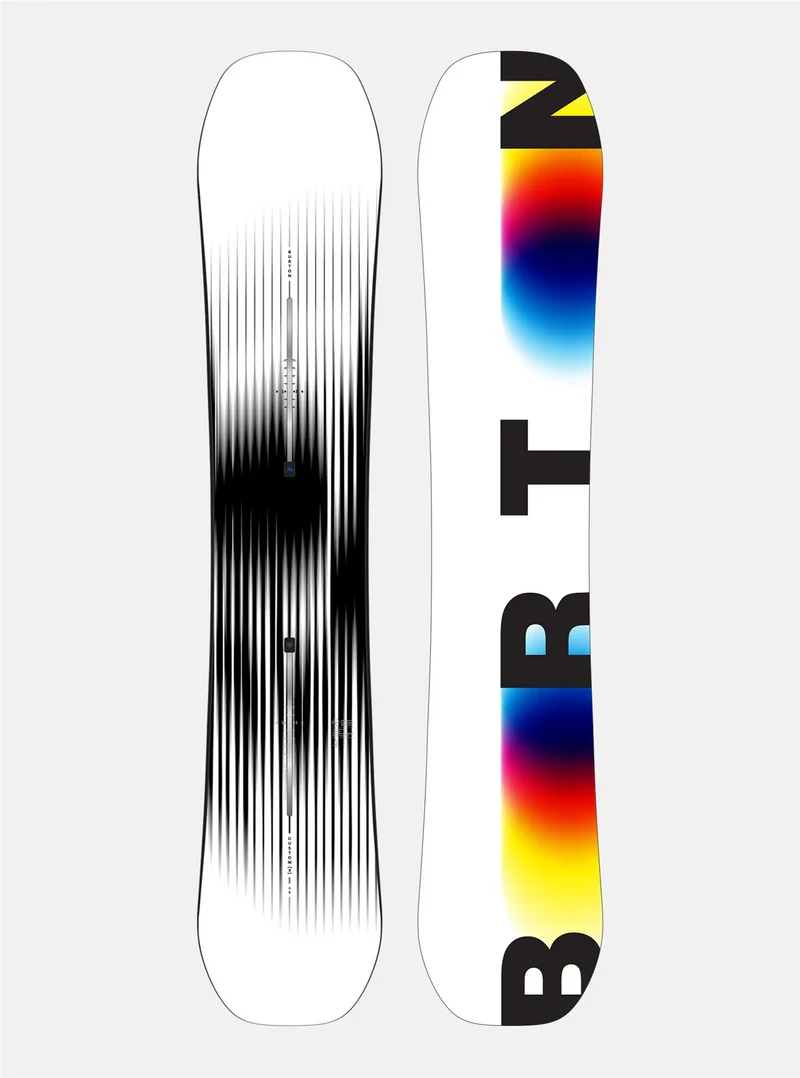 BURTON snowboard Custom X white/black