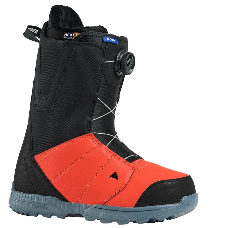 BURTON boots Moto Boa black/fiesta red