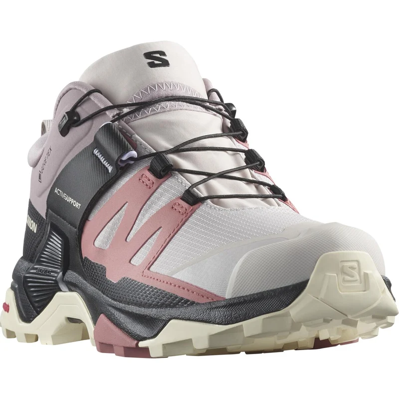SALOMON shoes X Ultra 4 GTX W ashes of roses/light mahogany/almond milk