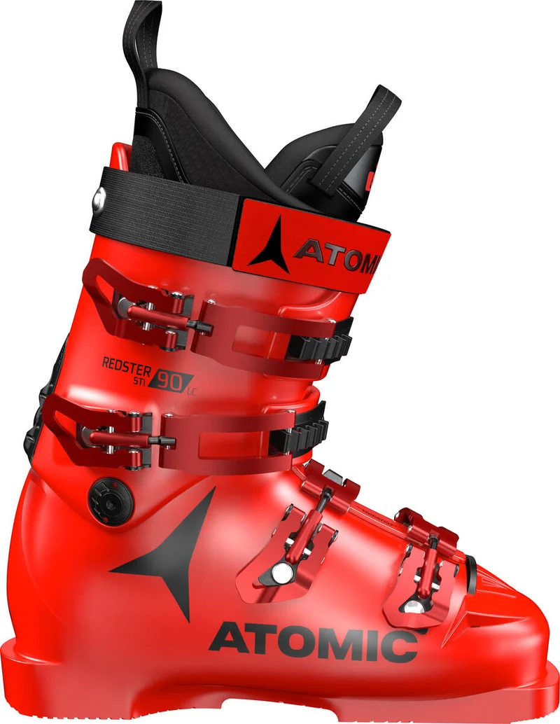 ATOMIC boots Redster STI 90 LC red/red/black