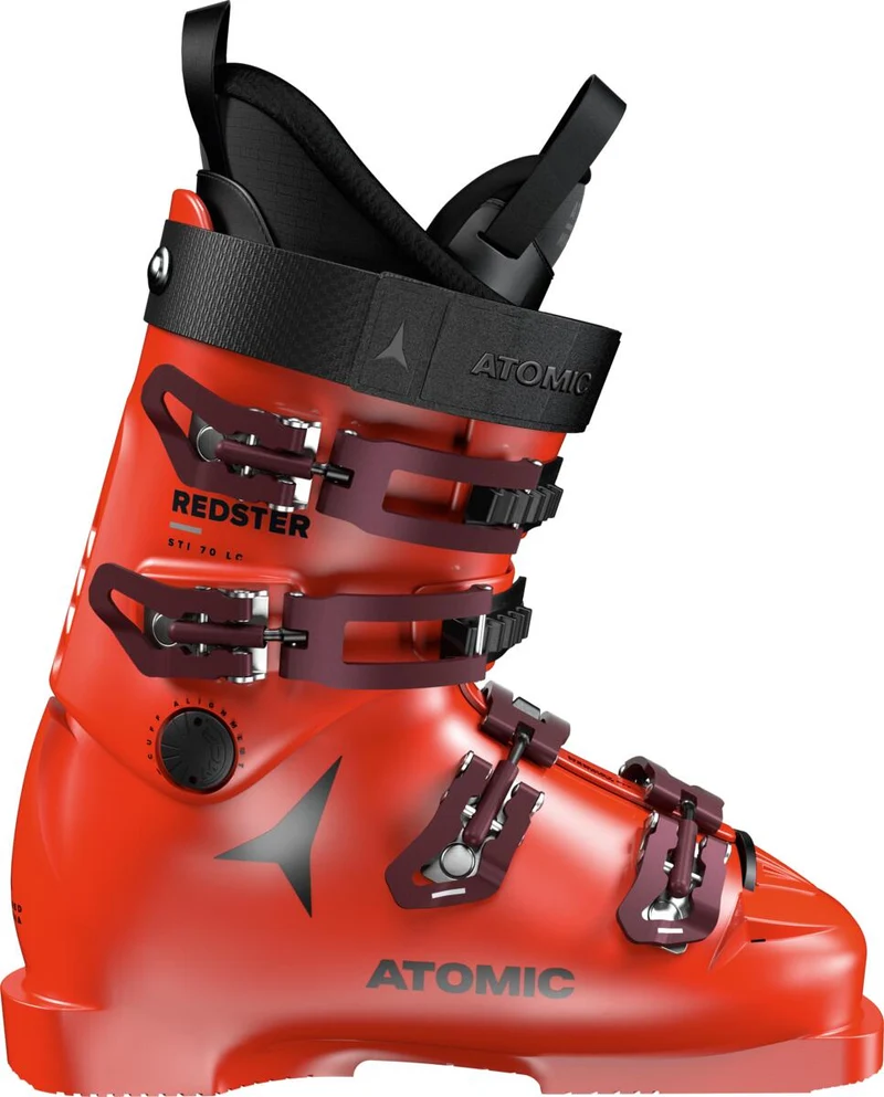 ATOMIC boots Redster STI 70 LC red/black/dark red